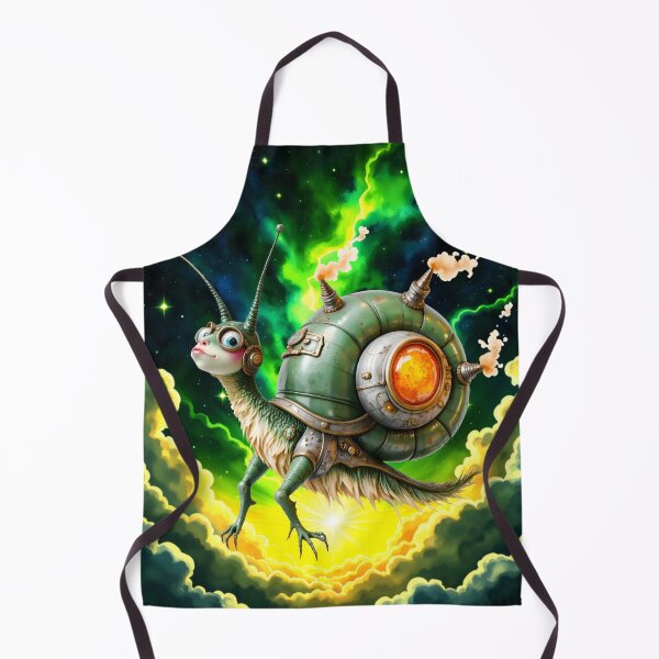 Item preview, Cosmic Steampunk Snailbird – Neon Dream Creature designed and sold by nicky2342.