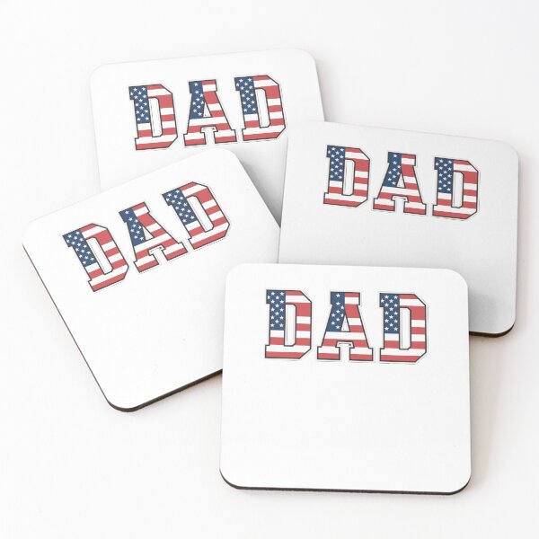 Item preview, USA Patriotic Dad Father's Day American Flag 4th Of July designed and sold by TyraYoung.