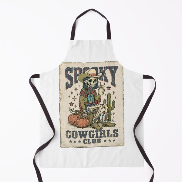 Item preview, Spooky Cowgirl Club Vintage Skeleton Halloween designed and sold by auxincaftan0o.