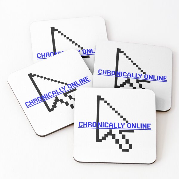 Item preview, Chronically Online Pixel Cursor Hyperlink Internet designed and sold by ryanguas.