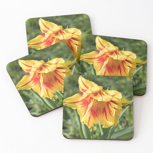 Item preview, Flamboyant Red and Yellow Parrot Tulip designed and sold by Georgia Mizuleva.