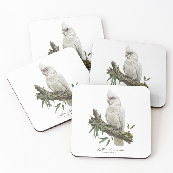 Item preview, Little Corella on Mossy Branch designed and sold by Takeda-art.