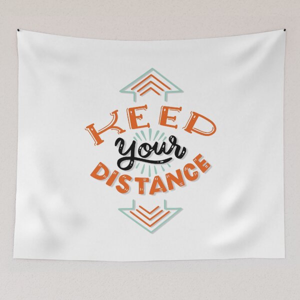 Item preview, Keep you distance designed and sold by Sahib Singh.