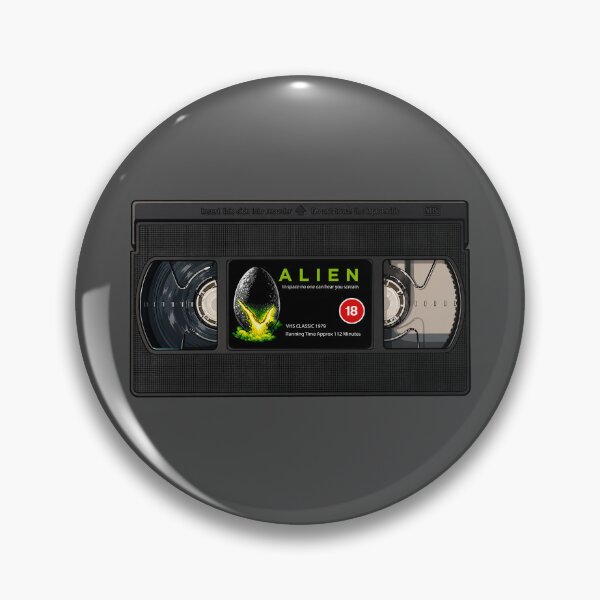 Item preview, Classic VHS Tape Alien designed and sold by SideQuest - Scribbled Chaos!.