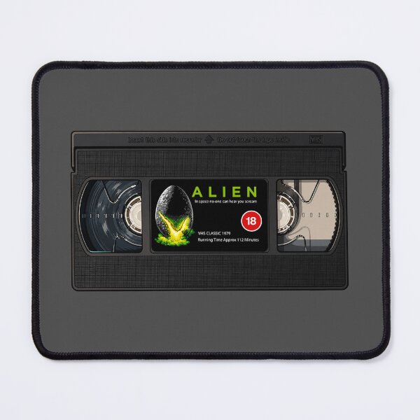 Item preview, Classic VHS Tape Alien designed and sold by SideQuest - Scribbled Chaos!.