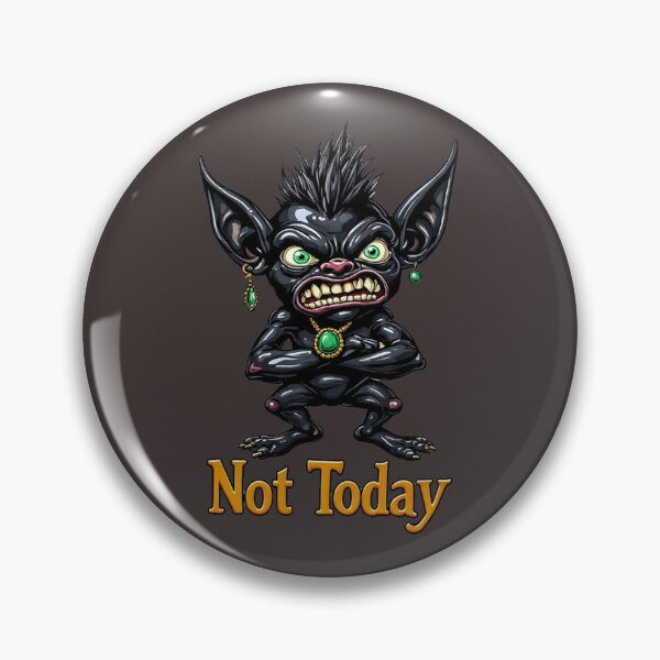 Item preview, Gremoji Society - Not Today_ No.01 designed and sold by Shift-Bloom.