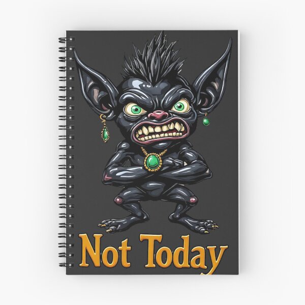 Item preview, Gremoji Society - Not Today_ No.01 designed and sold by Shift-Bloom.