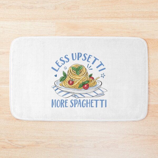 Item preview, Less Upsetti More Spaghetti Pasta Fun designed and sold by wansilastomi.