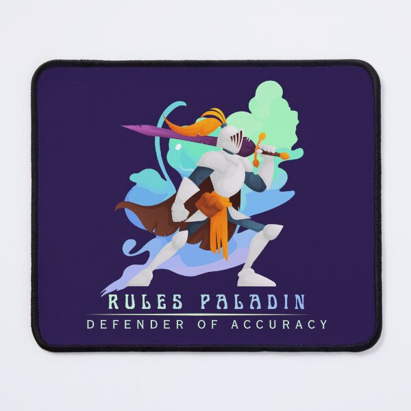 Item preview, Rules Paladin Board game Joke designed and sold by MagicMangoes.