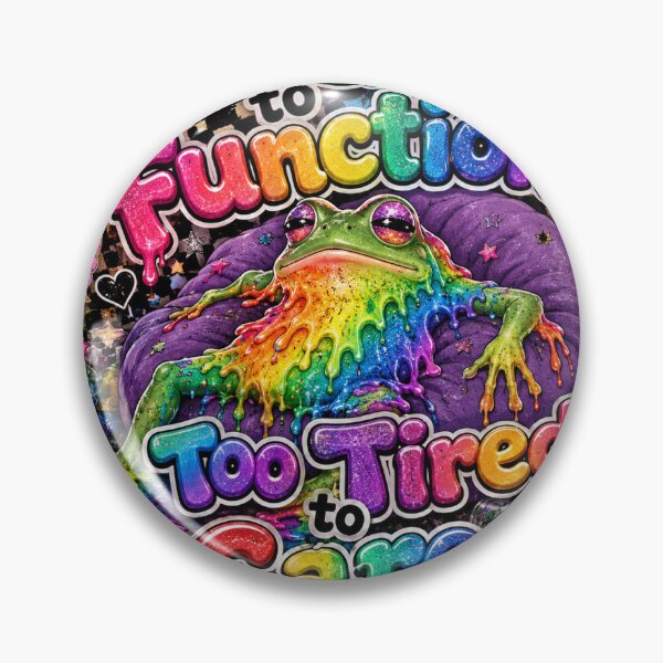 Item preview, Rainbow-coloured Frog Design  designed and sold by TheGiggleGrid.