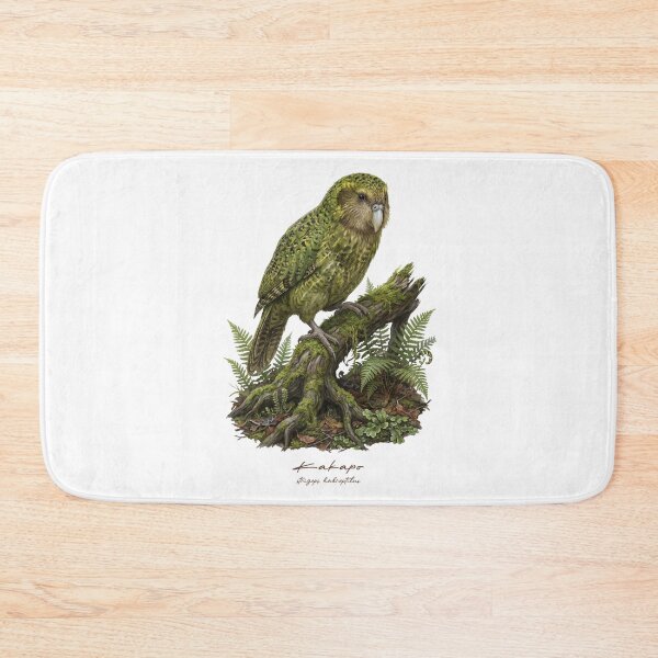 Item preview, Kakapo in Mossy Forest designed and sold by Takeda-art.