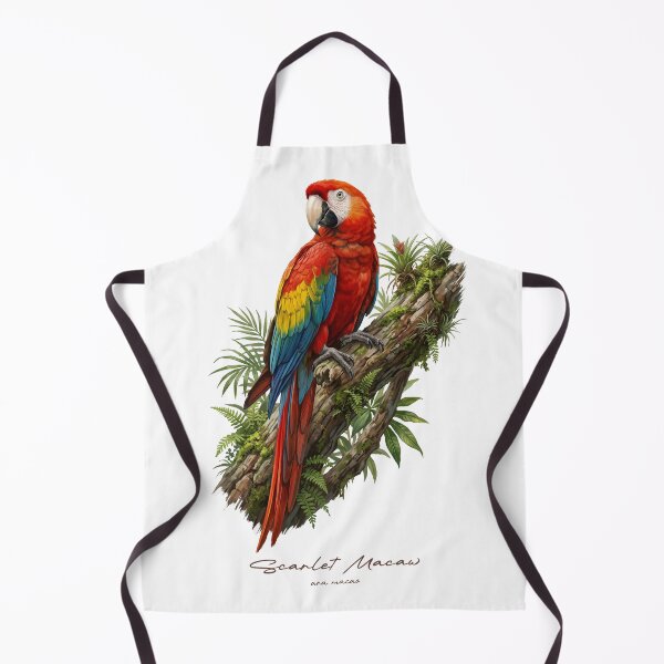 Item preview, Scarlet Macaw in Tropical Forest designed and sold by Takeda-art.