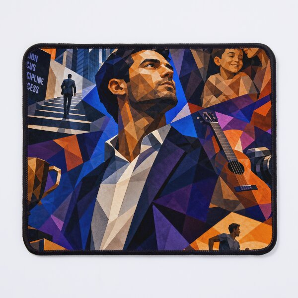 Item preview, Momentum — Cubist Life Goals Collage designed and sold by Jandedan.