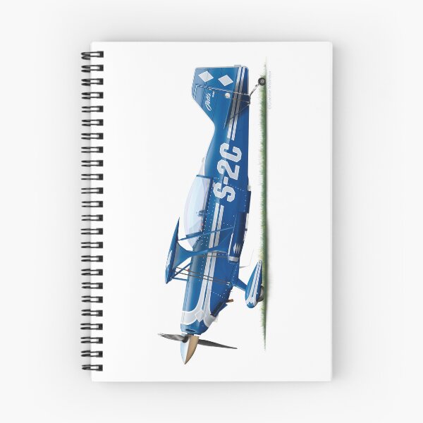 Item preview, PITTS SPECIAL S-2C BLUE designed and sold by Grubby Fingers Aircraft Illustration.