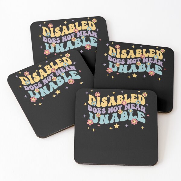 Item preview, Disability Awareness Disabled Does Not Mean Unable designed and sold by LuminOrb.