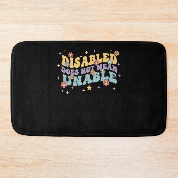 Item preview, Disability Awareness Disabled Does Not Mean Unable designed and sold by LuminOrb.