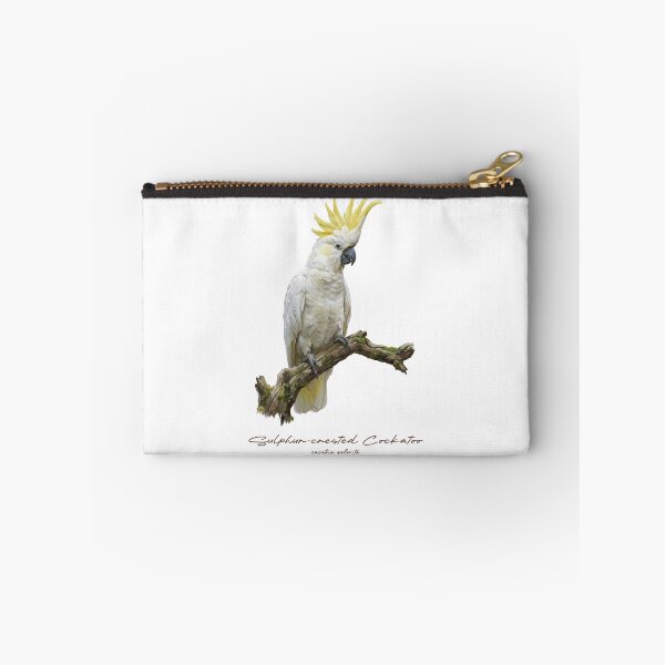 Item preview, Sulphur-crested Cockatoo Perching on Branch designed and sold by Takeda-art.