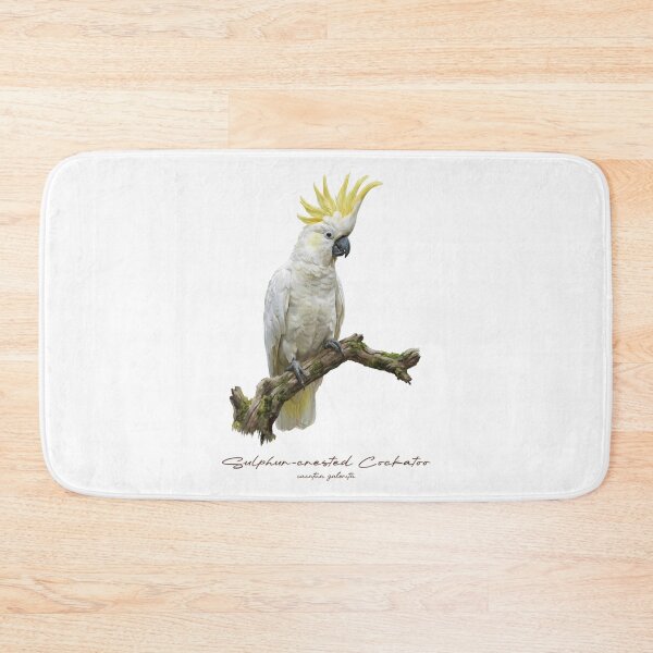 Item preview, Sulphur-crested Cockatoo Perching on Branch designed and sold by Takeda-art.