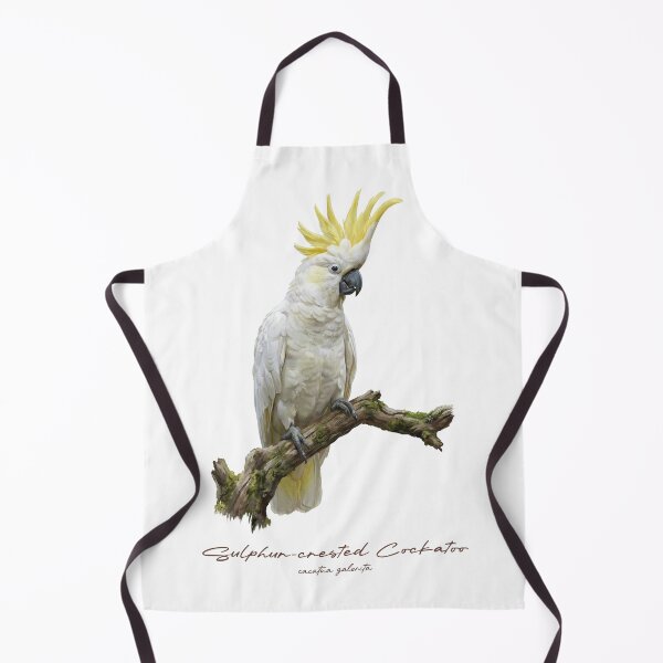 Item preview, Sulphur-crested Cockatoo Perching on Branch designed and sold by Takeda-art.