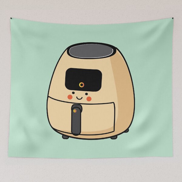 Item preview, Air fryer cute kitchen appliance designed and sold by fluffyfamcraft.