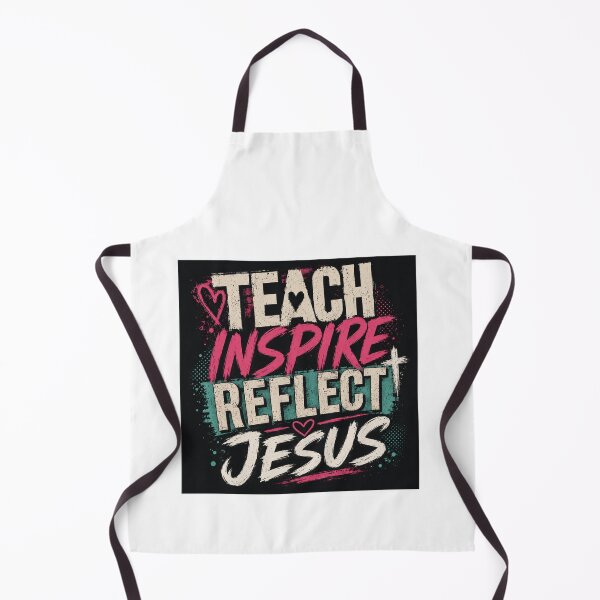Item preview, Teach Inspire Reflect Jesus | Christian Teacher Shirt | Grunge Faith Teacher Tee | Bold Christian Apparel designed and sold by Ashes to Artistry.