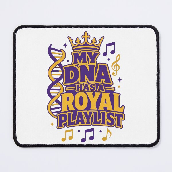 Item preview, My DNA Has a Royal Playlist designed and sold by ActOnyx Designs.