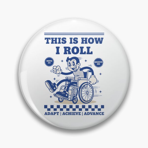 Item preview, Disability Awareness This Is How I Roll Disability designed and sold by LuminOrb.