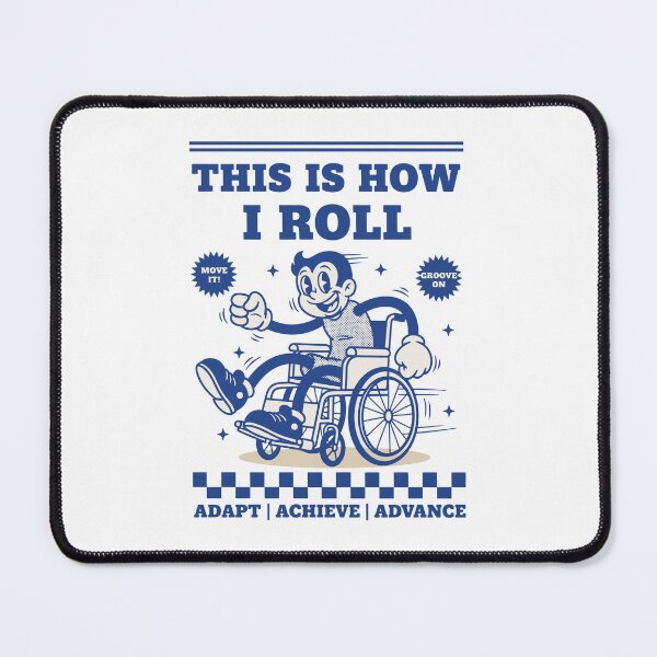 Item preview, Disability Awareness This Is How I Roll Disability designed and sold by LuminOrb.