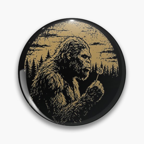 Item preview, Vintage Bigfoot Blowing Dandelion Sasquatch Nature Lover designed and sold by haitrieuic96.