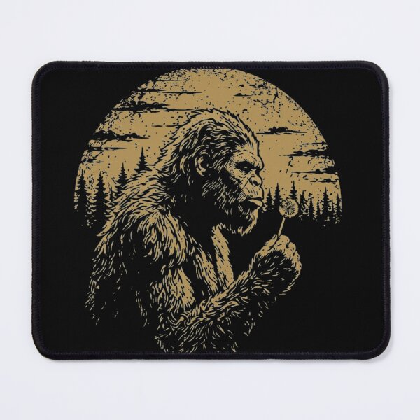 Item preview, Vintage Bigfoot Blowing Dandelion Sasquatch Nature Lover designed and sold by haitrieuic96.