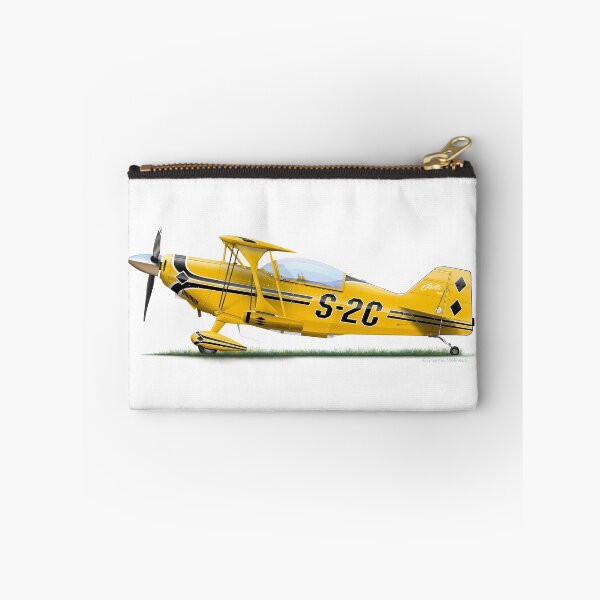 Item preview, PITTS SPECIAL S-2C YELLOW designed and sold by Grubby Fingers Aircraft Illustration.