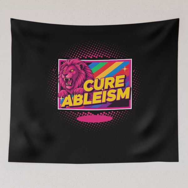 Item preview, Disability Awareness Cure Ableism Disability Pride designed and sold by LuminOrb.