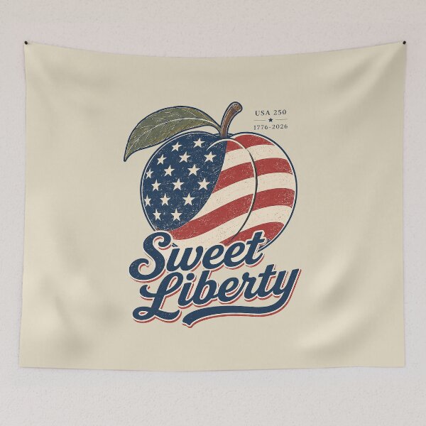 Item preview, Vintage USA 250th Anniversary Georgia Peach designed and sold by rygenr8.