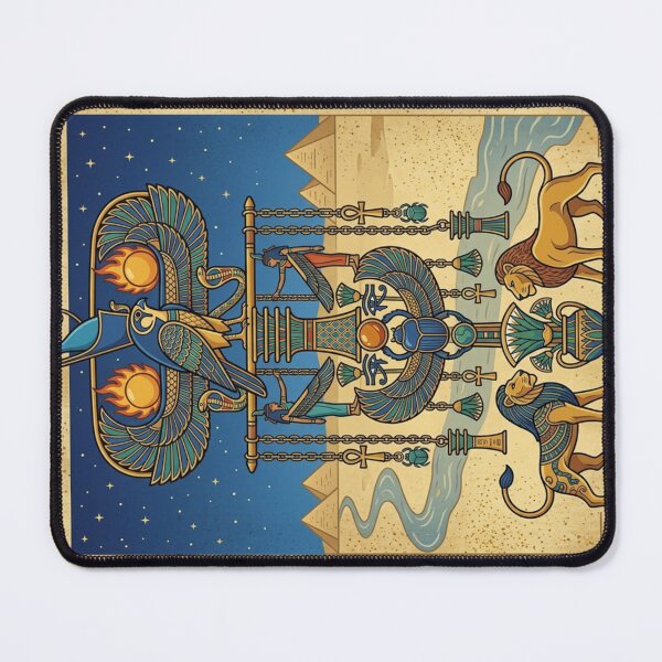 Item preview, Ancient Egyptian Mythology Ultimate Art Collection - Vintage Papyrus Icons, Cyberpunk Nile & Cosmic Pharaonic Deities Graphic Bundle designed and sold by Queen Cleopatra.