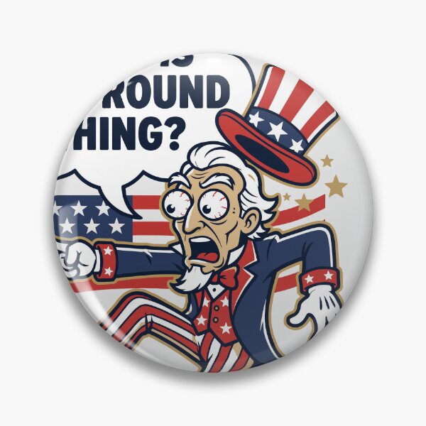 Item preview, Uncle Sam Discovers Soccer — What Is This Round Thing V1 designed and sold by 1RSN.