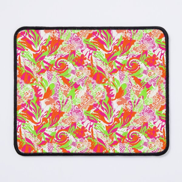 Item preview, Neon Lace Abstract Vibrant Splash Collage designed and sold by SplashTastic.