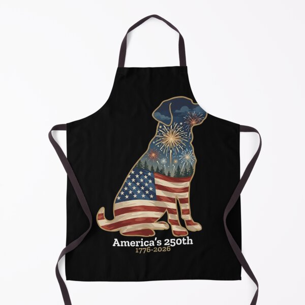 Item preview, America's 250th Anniversary Patriotic Dog Silhouette 1776-2026 designed and sold by haitrieuic96.