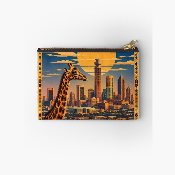 Item preview, Vintage Nairobi Kenya Retro Travel Poster 1970s Style  designed and sold by Bossygraphicske.