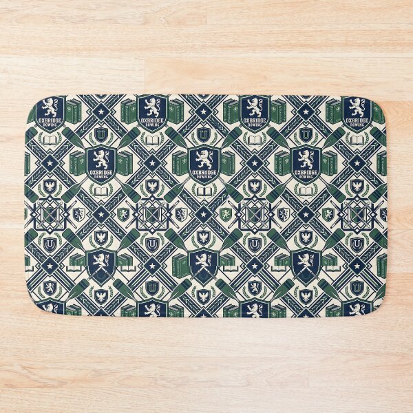 Item preview, Oxbridge Rowing Club Vintage Coat Of Arms Pattern designed and sold by SplashTastic.