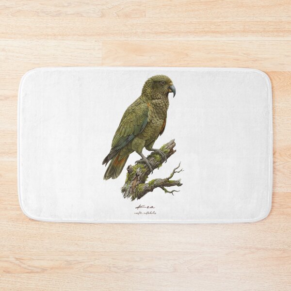 Item preview, Kea Parrot on Mossy Branch designed and sold by Takeda-art.