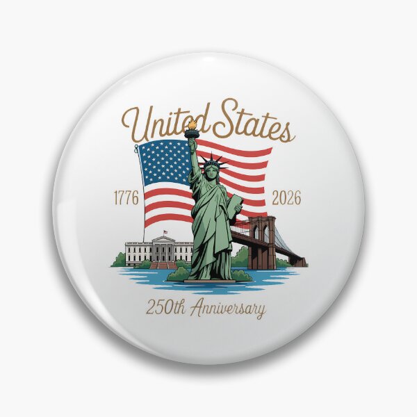 Item preview, USA 250th Anniversary Statue of Liberty American Flag designed and sold by TyraYoung.