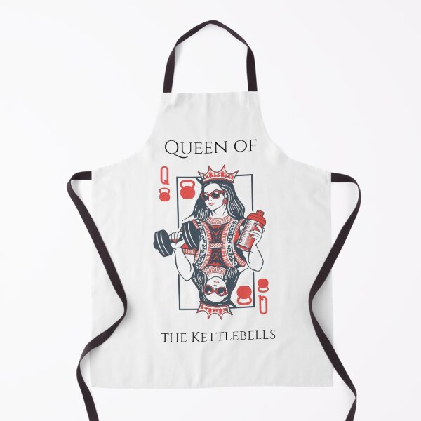 Item preview, Queen of the Kettlebells Gym Gift Playing Card Fitness designed and sold by TeeArtWorld.