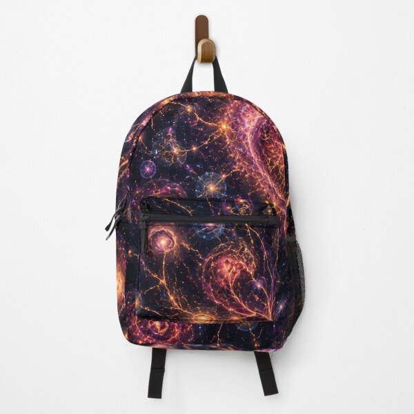 Item preview, The Universe is Alive — Cosmic Heart Nebula Neural Network Galaxy — Hyper-Surrealist Space Art designed and sold by Bossygraphicske.