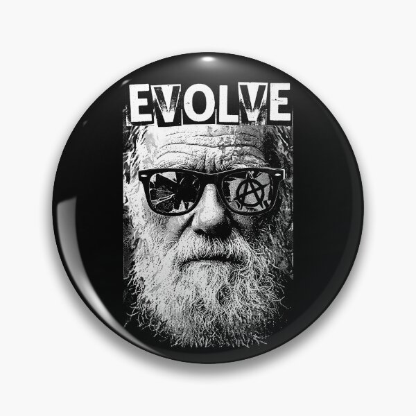 Item preview, Charles Darwin Evolve Retro Vintage Pop Art Science designed and sold by GrandeDuc.