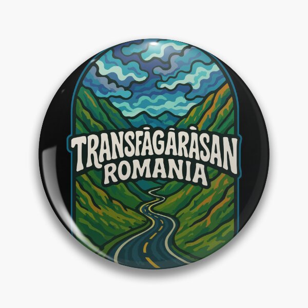 Item preview, Transfagarasan Highway Romania Stained Glass Travel designed and sold by TomFrontierArt.