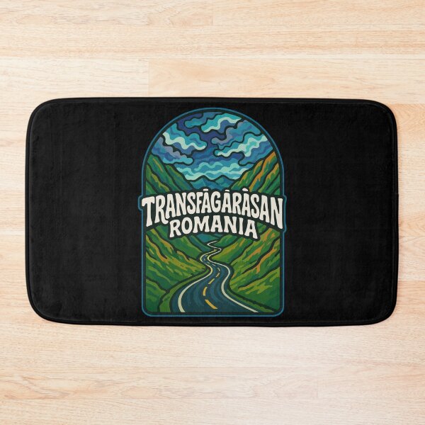 Item preview, Transfagarasan Highway Romania Stained Glass Travel designed and sold by TomFrontierArt.