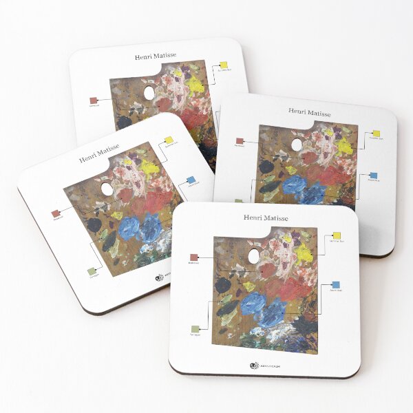 Item preview, Artisticalm - Henri Matisse Artistic Color Palette Modern Design Mindfulness Art designed and sold by Esoniana Design.