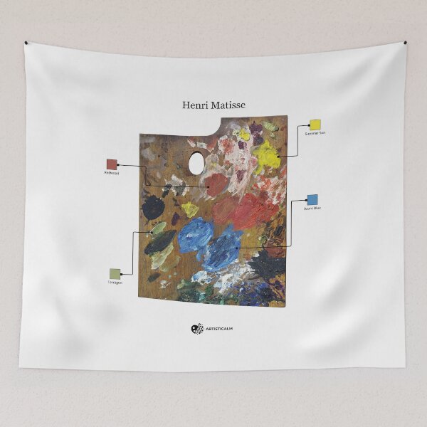 Item preview, Artisticalm - Henri Matisse Artistic Color Palette Modern Design Mindfulness Art designed and sold by Esoniana Design.