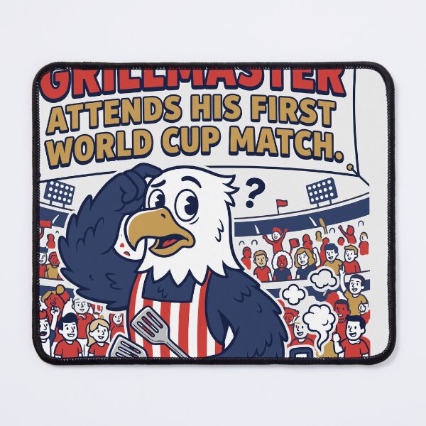 Item preview, Grillmaster Attends His First World Cup Match V2 designed and sold by 1RSN.