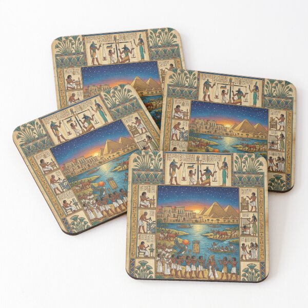 Item preview, Ancient Egyptian Mythology Ultimate Masterpiece Collection - Vintage Papyrus Chronicles, Cyberpunk Nile & Sci-Fi Cosmic Pharaoh Graphics Bundle designed and sold by Queen Cleopatra.